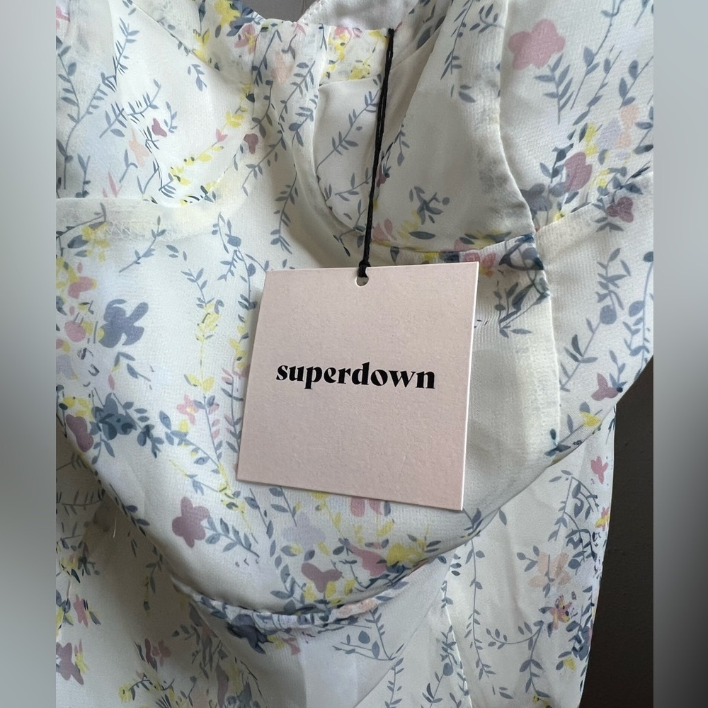 NWT Superdown Eliena Floral dress - Picture 8 of 8
